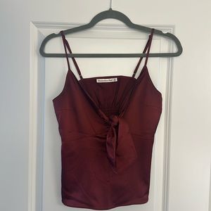 Abercrombie & Fitch Satin Top